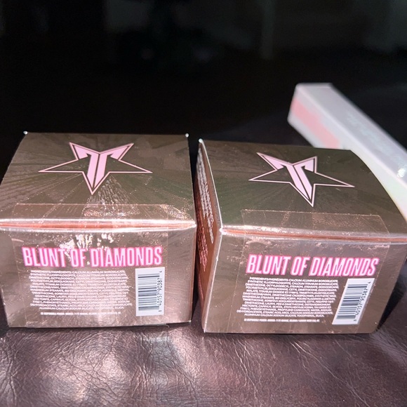 Bundle of 2 Jeffree Star eye glass powder blunt of diamonds